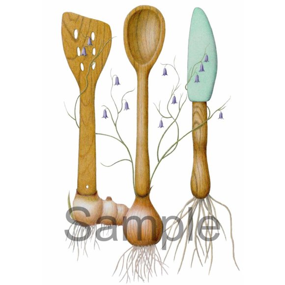 Original Artwork 8x10 Print on Heavyweight Paper Wall Art Unframed Home Decor - Picture 3 of 5